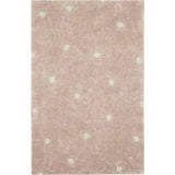 Rectangular Washable Mini Dot Rug
