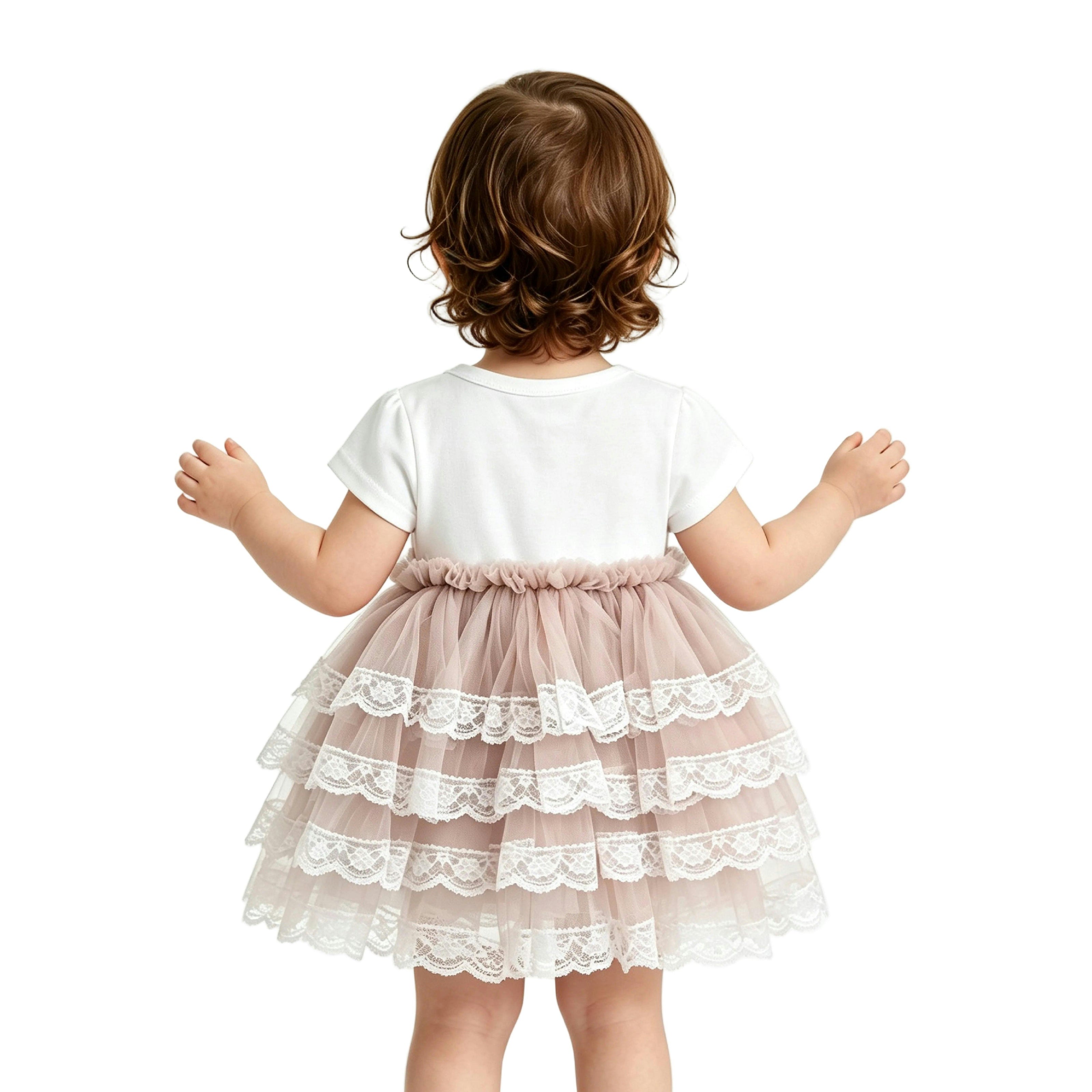 Purple Briony Tulle Dress