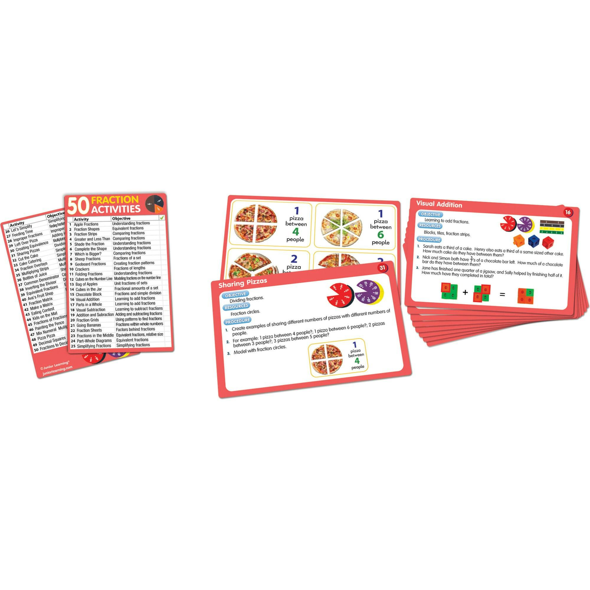 50 Fraction Activities