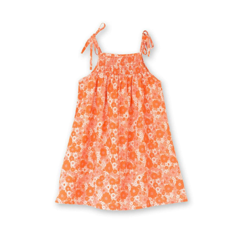 Girls Smocked Strap Dress