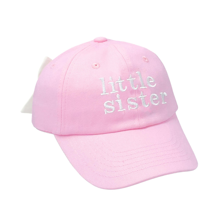 Little Sister Bow Baseball Hat - Baby/Toddler