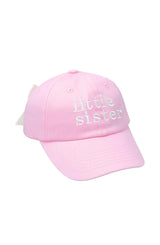 Little Sister Bow Baseball Hat - Baby/Toddler