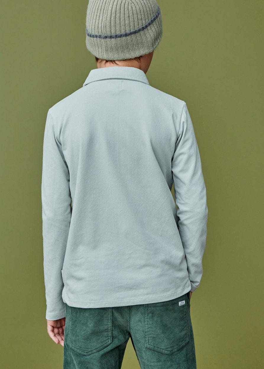 Long Sleeve Polo Shirt