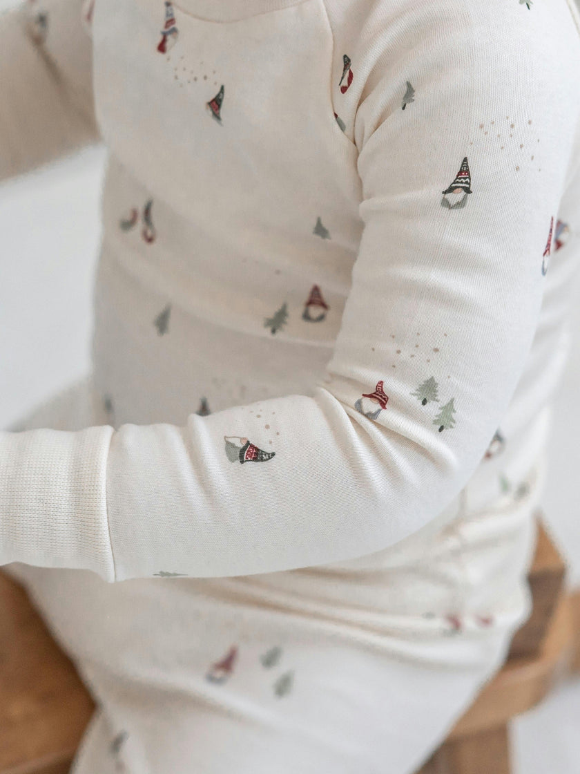 2 Piece Long Sleeve Jammie Set - Gnome