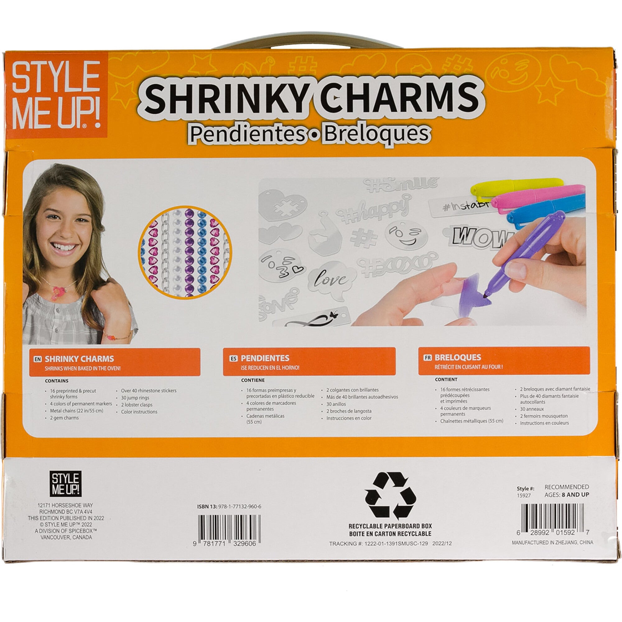 Shrinky Charms Kids Craft Kit