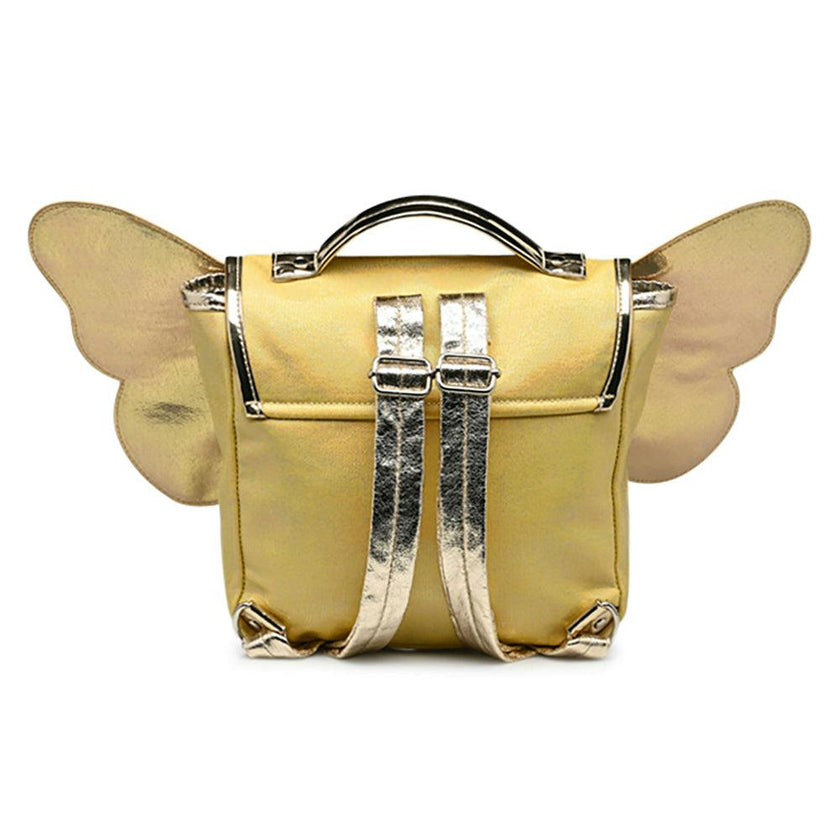 CARAMEL & CIE. Butterfly Backpack - Iridescent Yellow