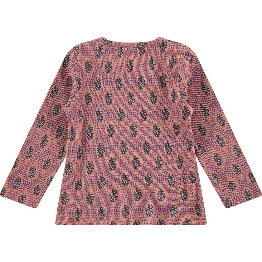 Abstract Print Long Sleeve T-Shirt