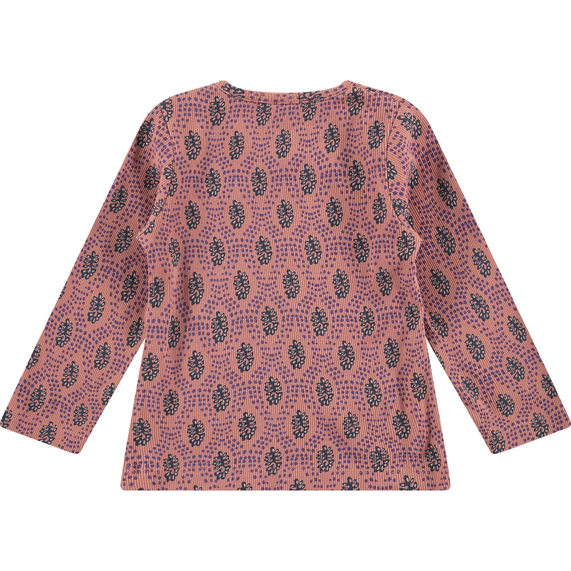 Abstract Print Long Sleeve T-Shirt