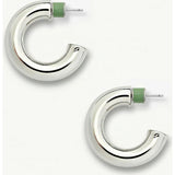 .75" Perfect Hoops in Silver