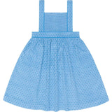 girls le marin dot french terry bib dress