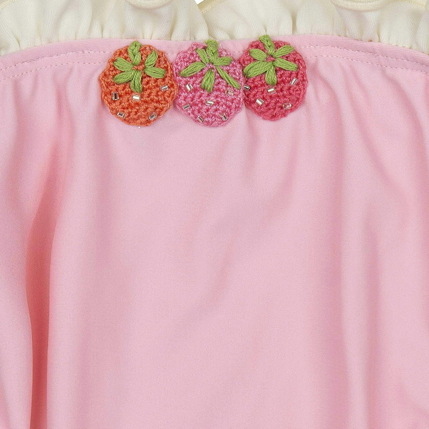 Strawberry Swimsuit in Sorbet Pink