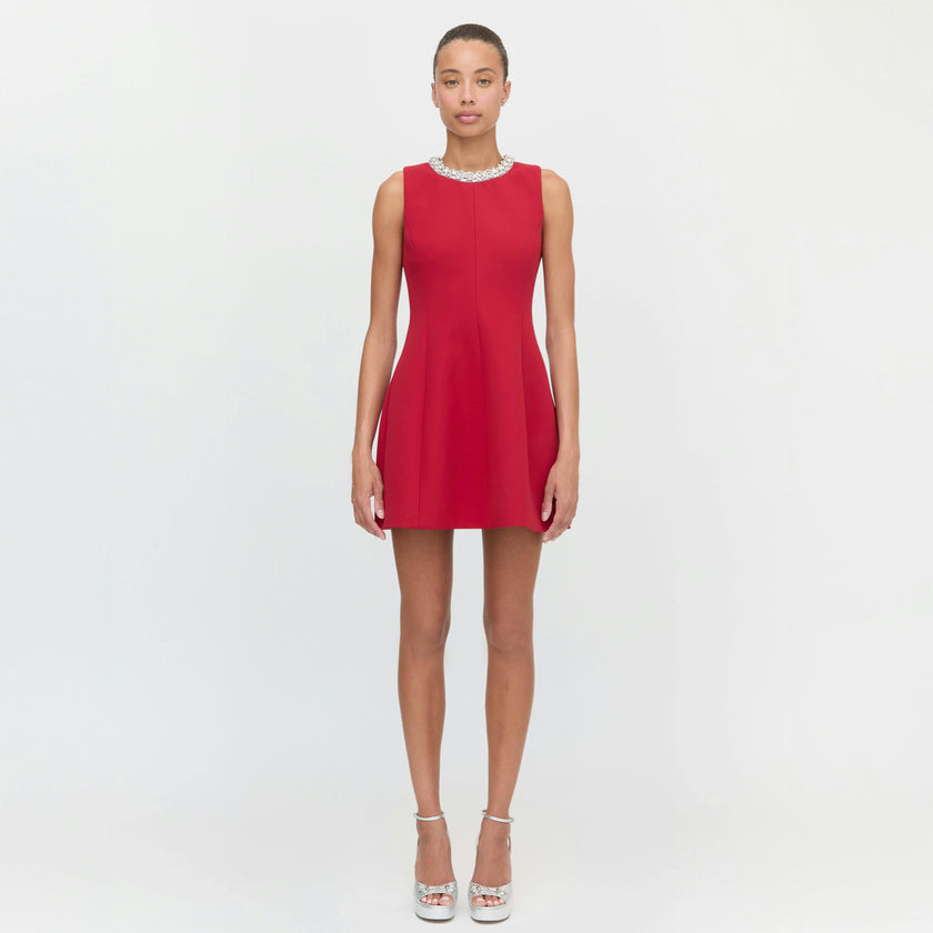 The Parker Dress - Cherry