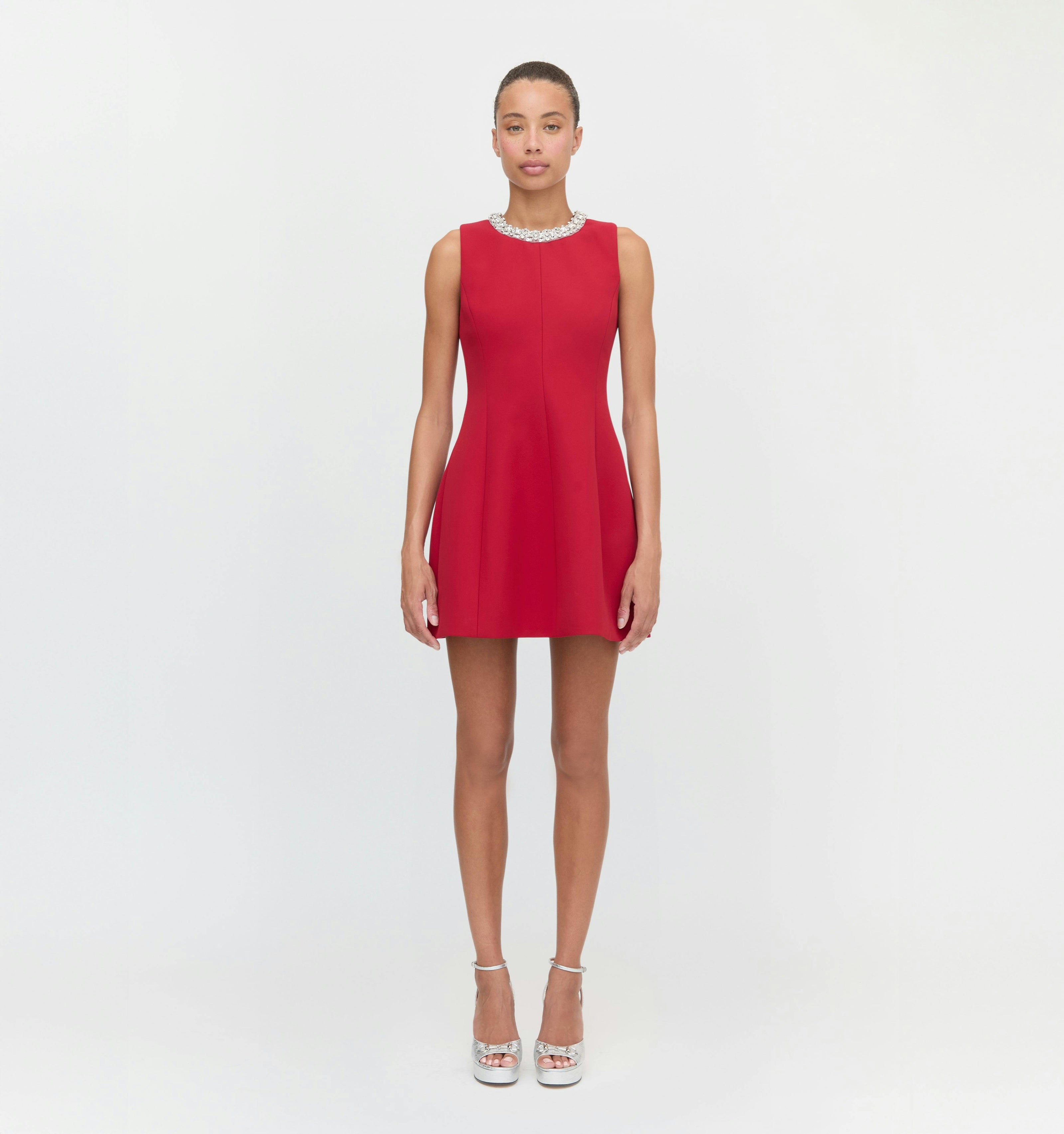 The Parker Dress - Cherry