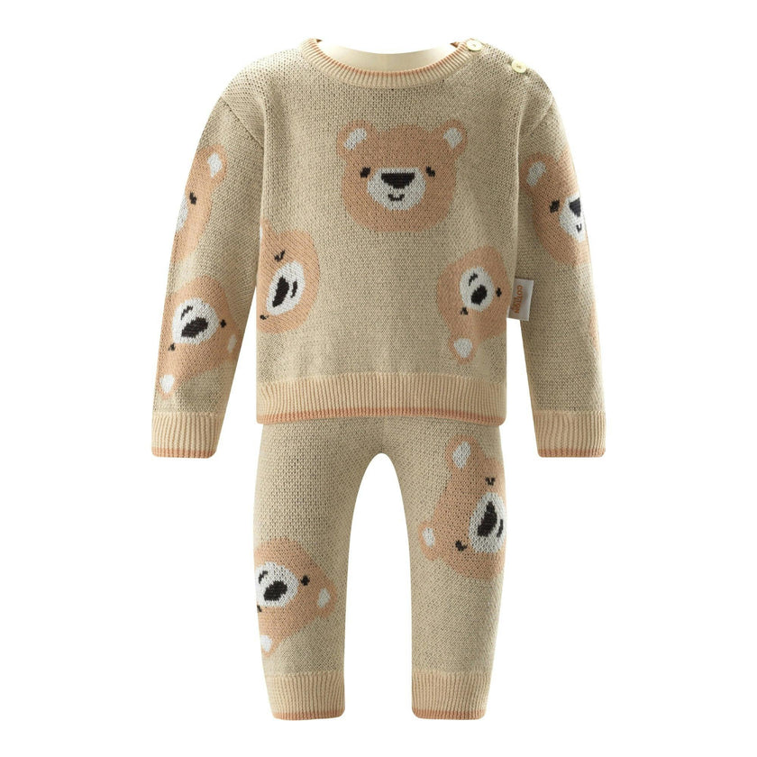 Teddy Knit Sweater and Leggings Set