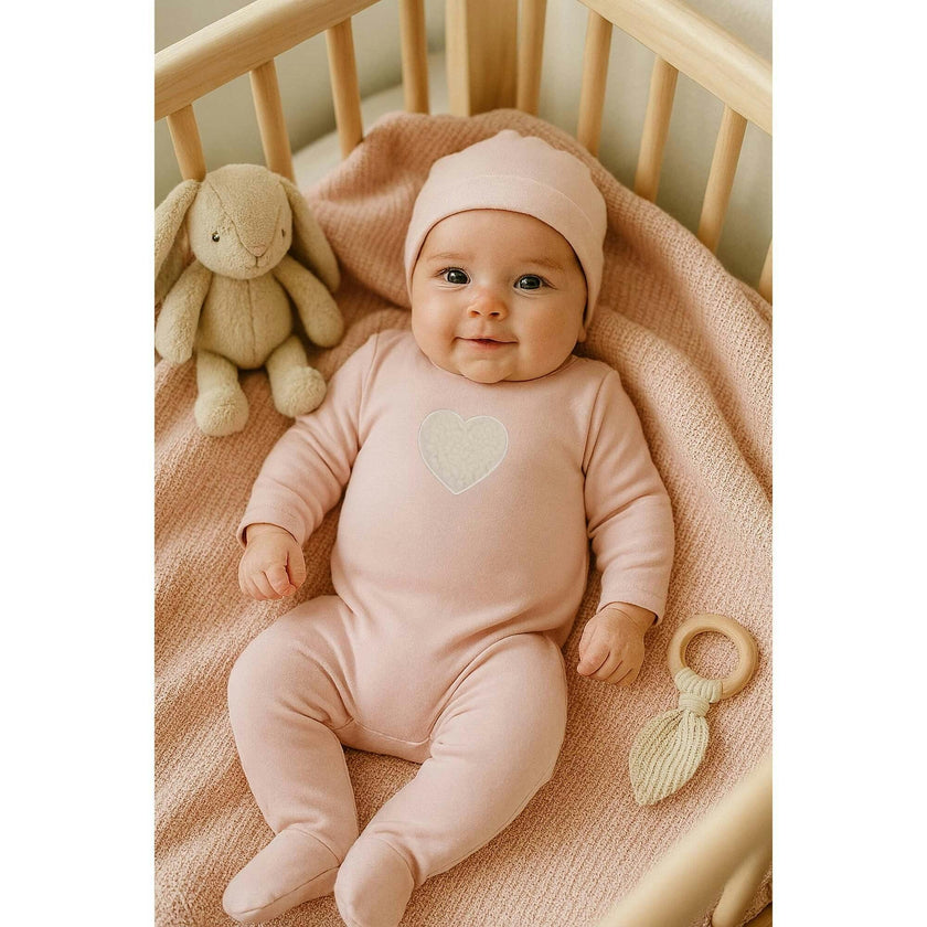 Sherpa Heart Footie