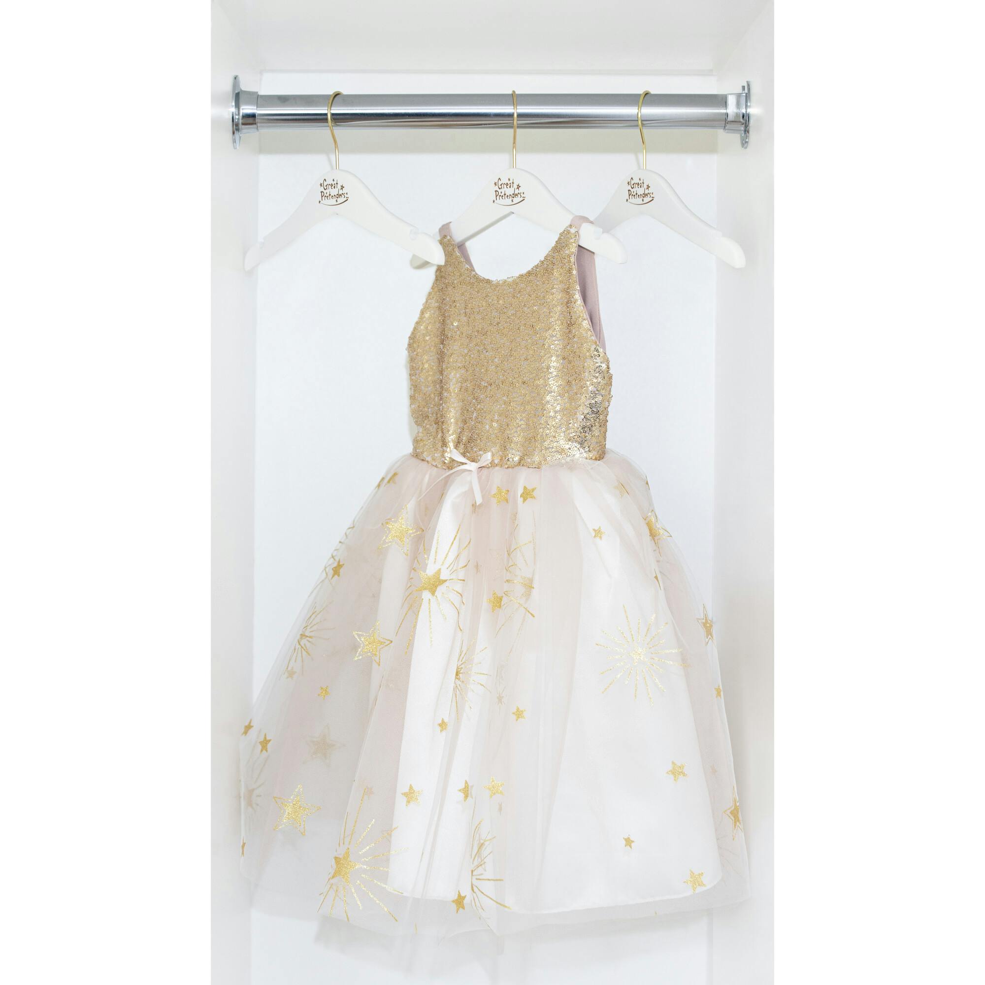 Deluxe Gold Sequins Dress Up Bundle