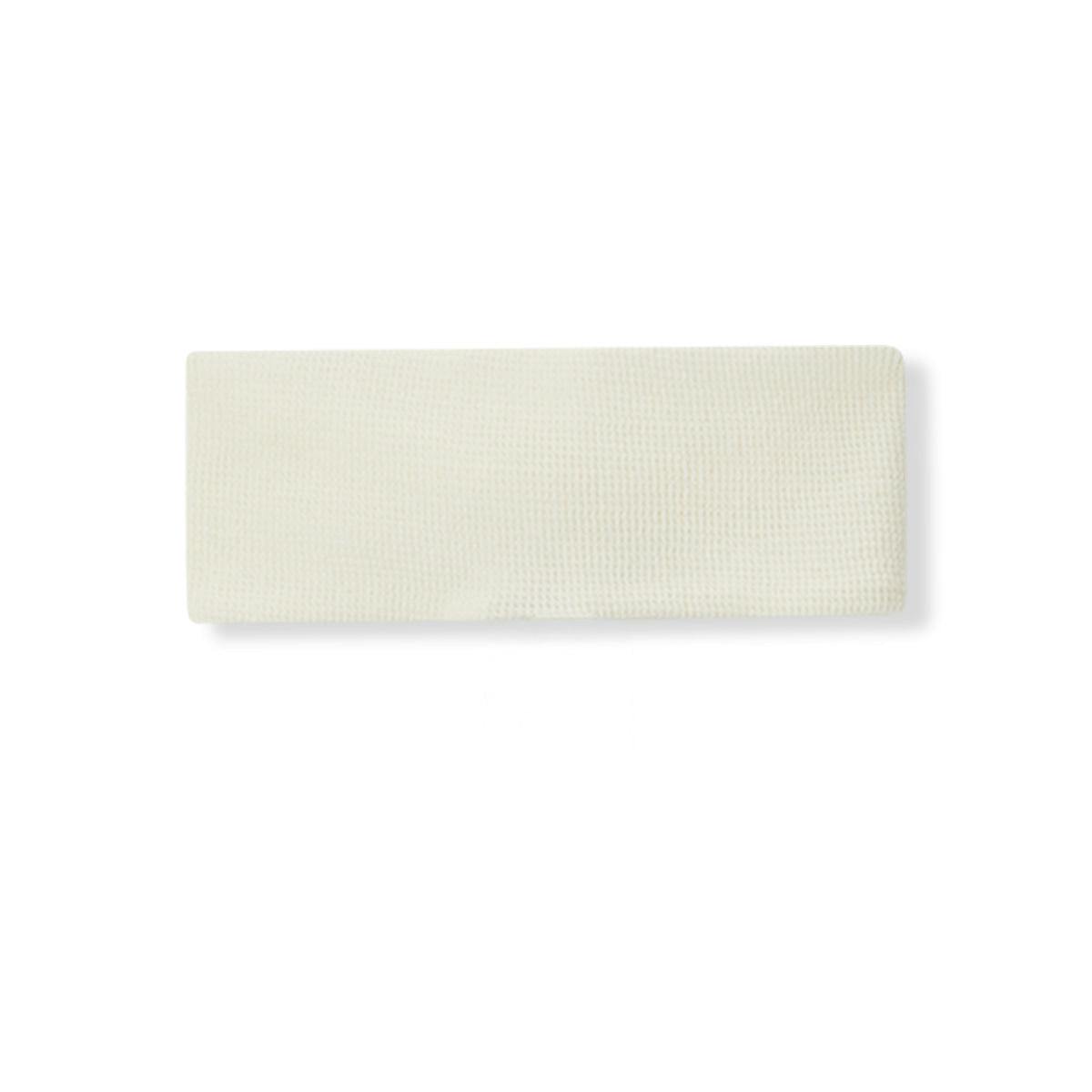 Cream Waffle Knotted Solid Headband
