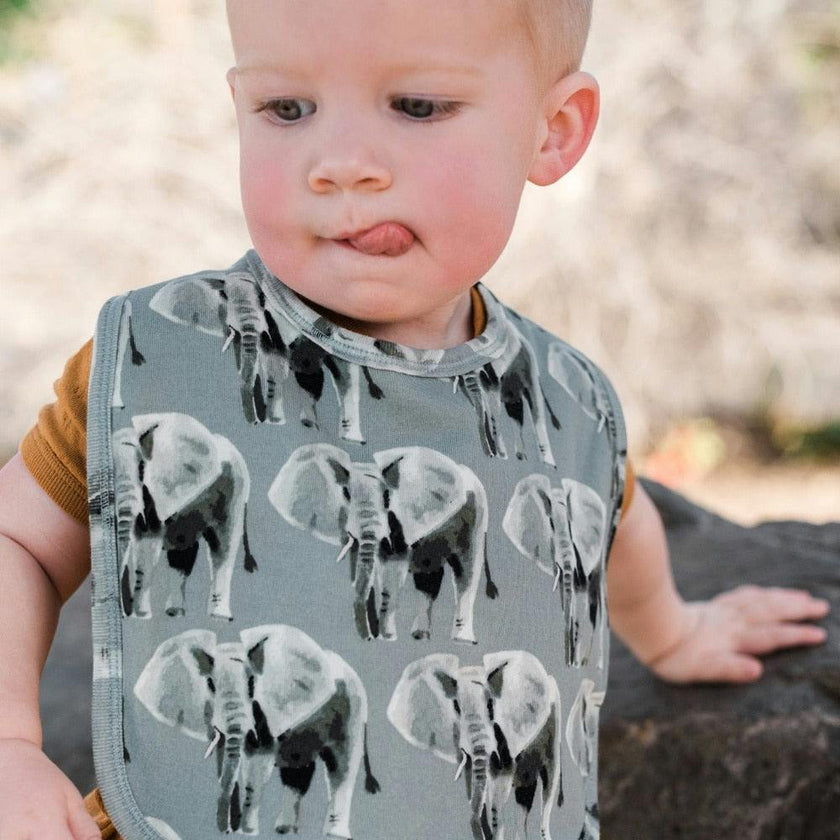 Vintage Trailers Organic Cotton Three-Layer Traditional Bib