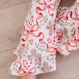 Gingerbread Trellis Christmas Two-Piece Set