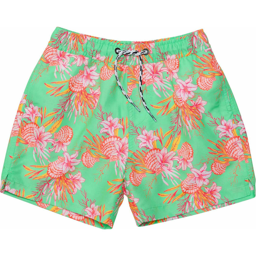 Sustainable Comfort Lined Drawstring Swim Short
