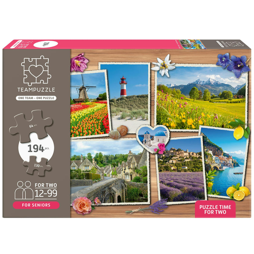 TeamPuzzle: Dream Destinations - 194pc