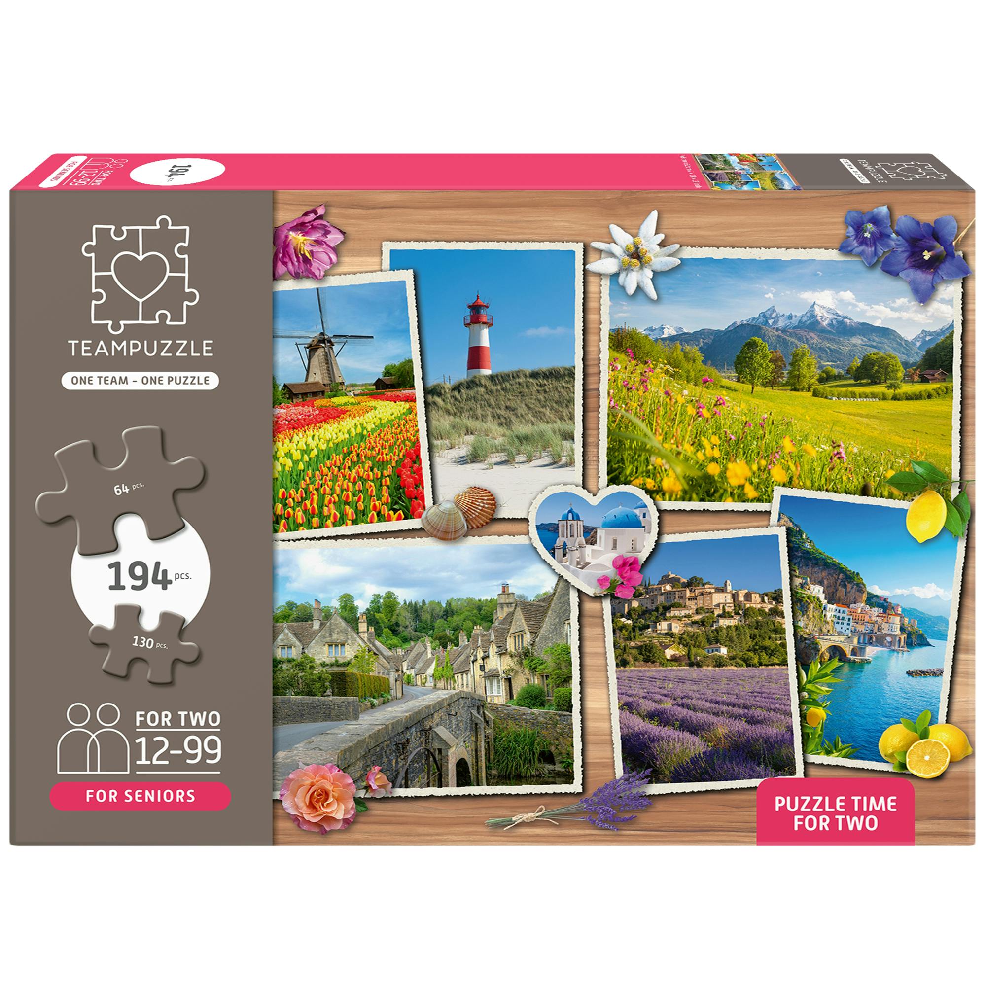 TeamPuzzle: Dream Destinations - 194pc