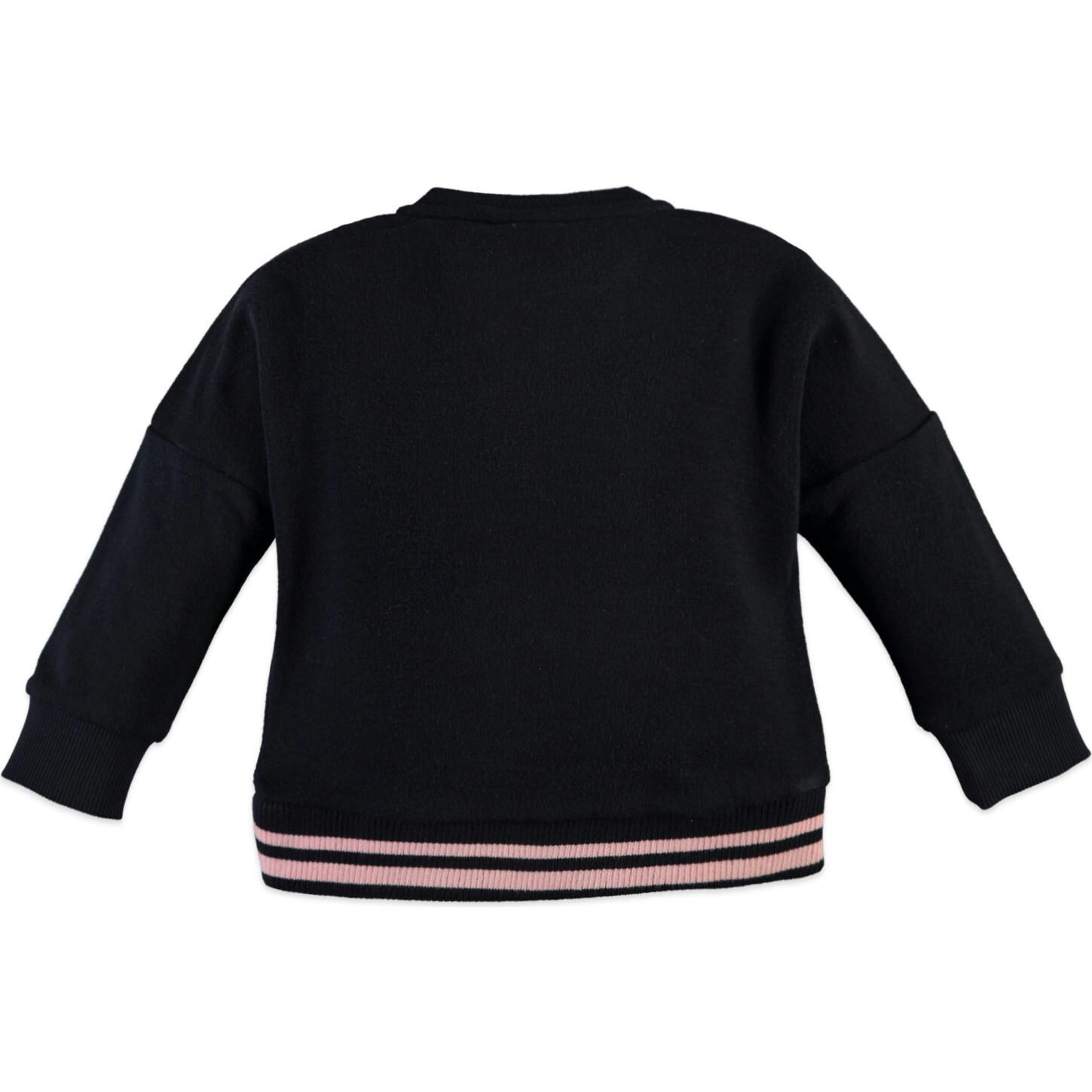 Balloon Girl Print Crew Neck Sweatshirt