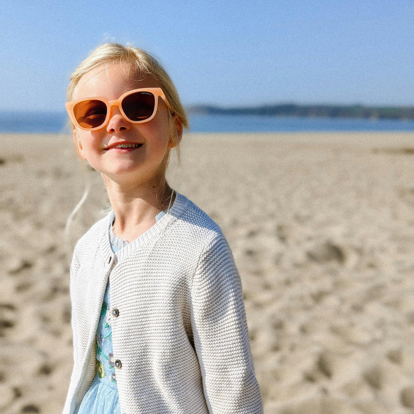 Classic Wayfarer Sustainable Sunglasses | Bio-Based · Bendable · Polarized | Child | 3-8 Y | Sunset