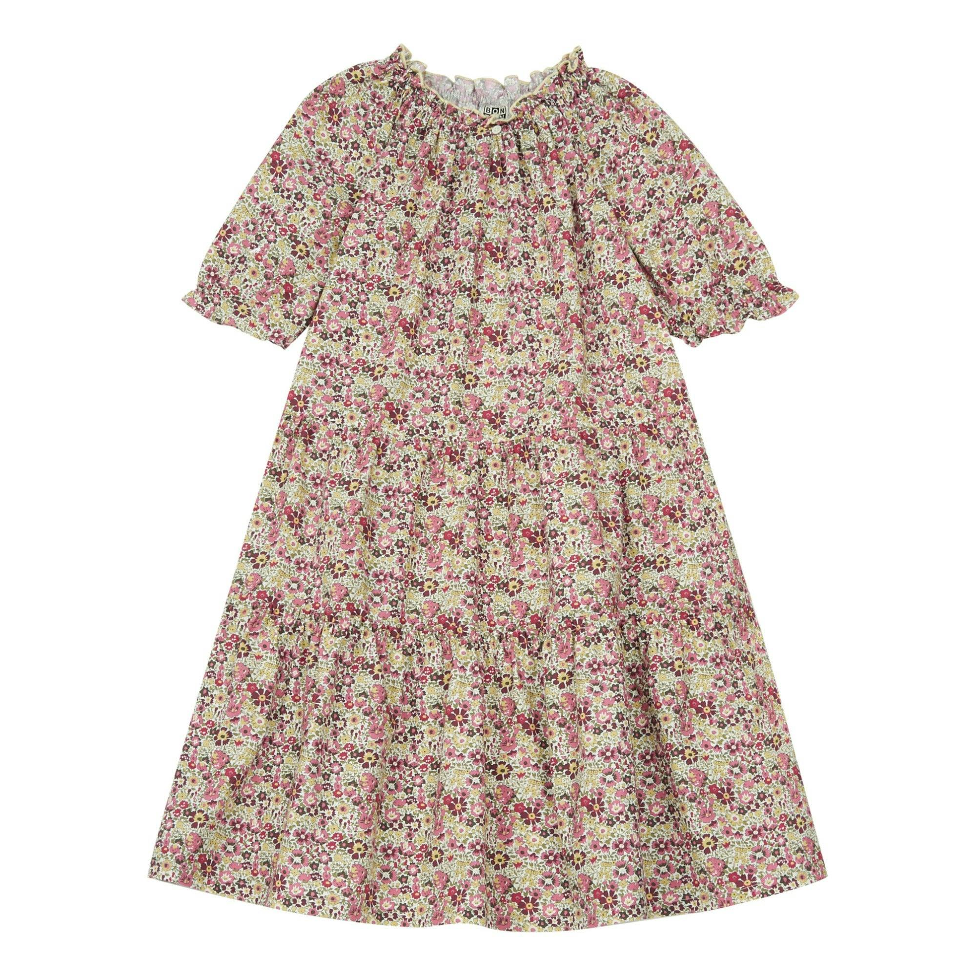 BONTON Emy Liberty Violet Midi Dress