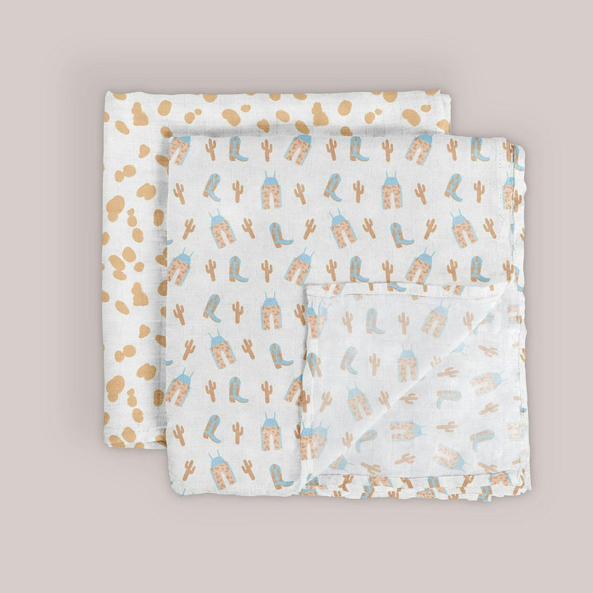 JuJuBe × Studio Oh! Printed Swaddle Blanket Sets