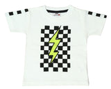 Kids Tee - Gradient Bolt Check