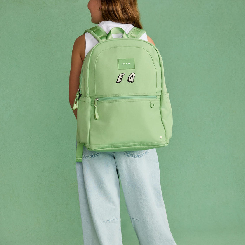 Kane Double Pocket Backpack, Green