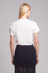LARA CREW T-SHIRT | WHITE