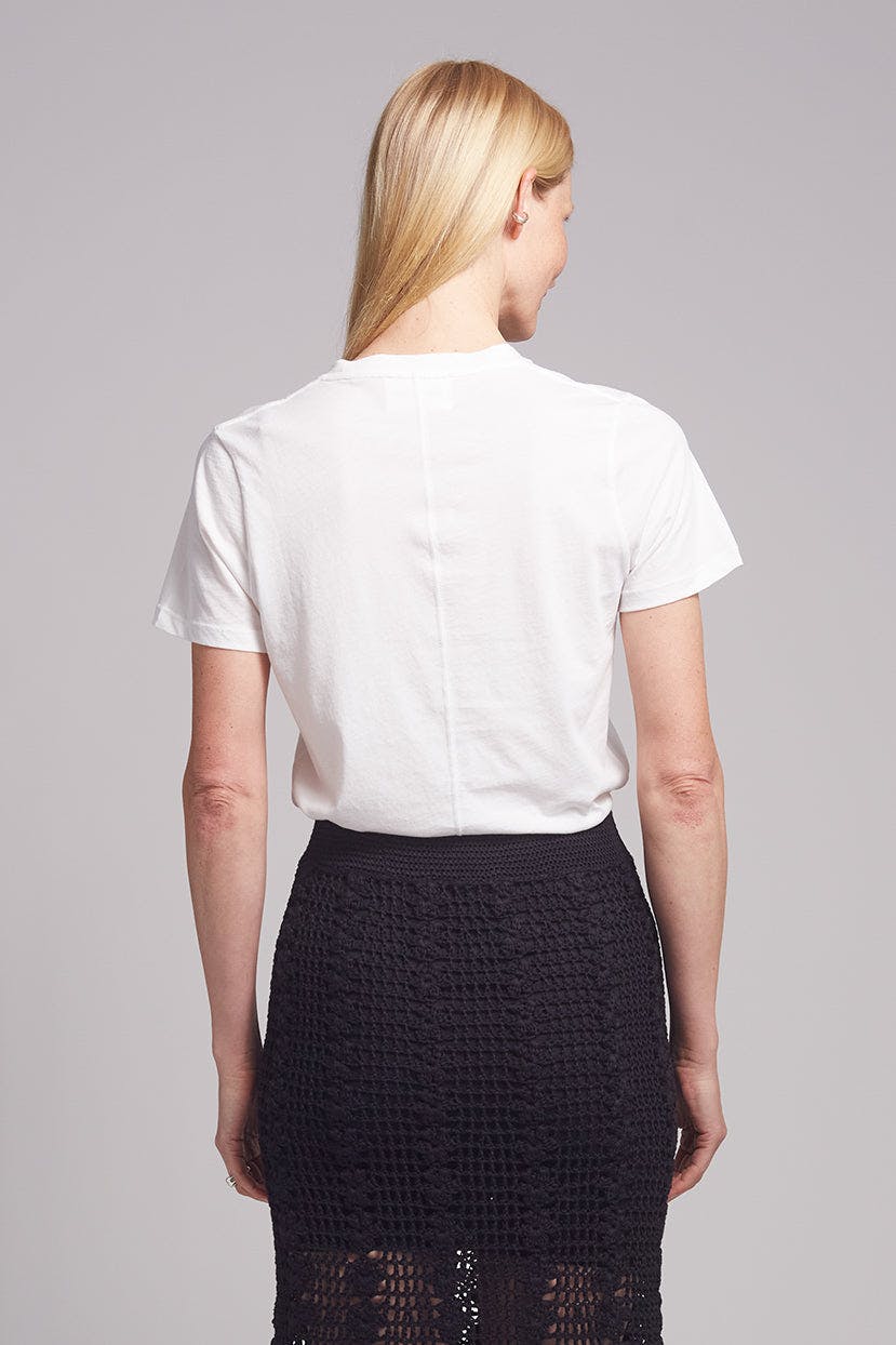 LARA CREW T-SHIRT | WHITE