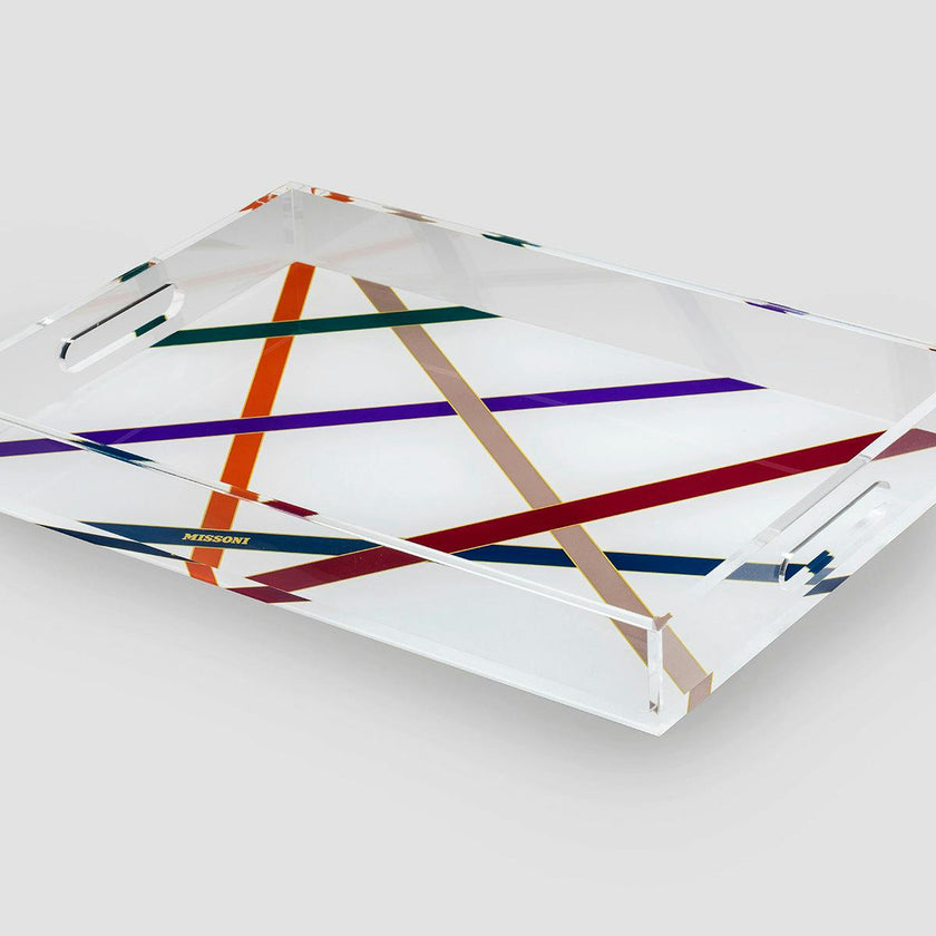 Tray NASTRI MULTICOLOR Large 12 x 18 in