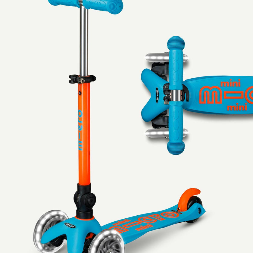 Micro Mini Foldable LED Scooter