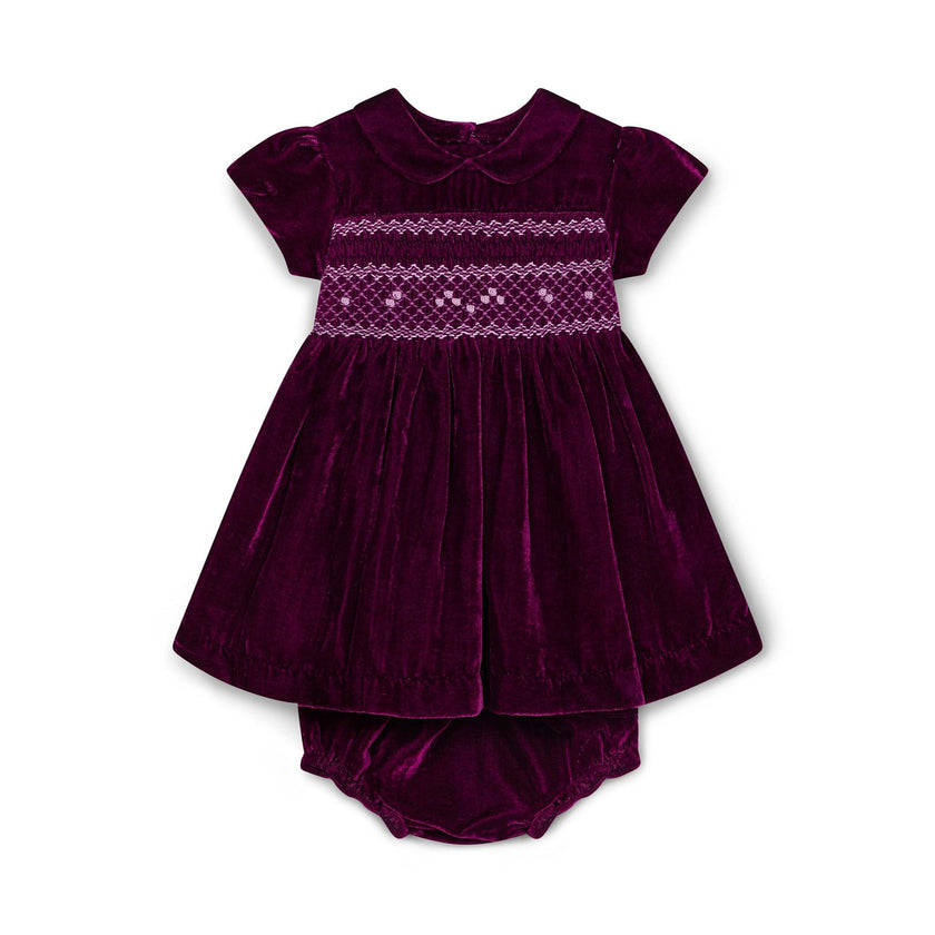 Smocked Baby Party Dress Petra