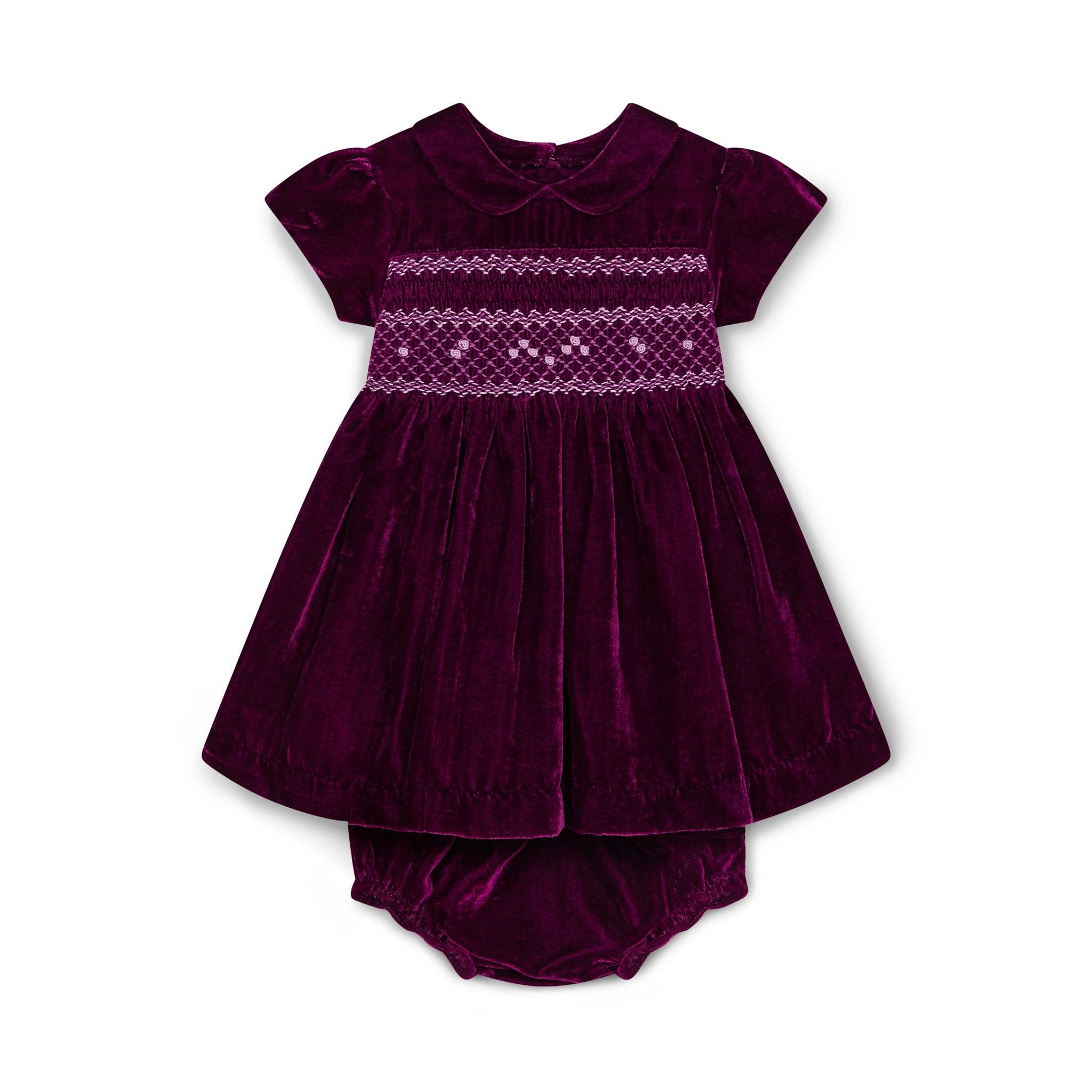 Smocked Baby Party Dress Petra