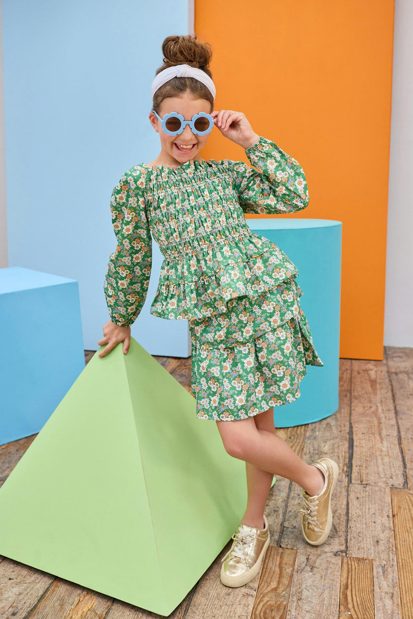 Two Tiered Circle Skort