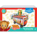 Daniel Tiger's Neighborhood Ride-Along Trolley Magnetic Tiles Set