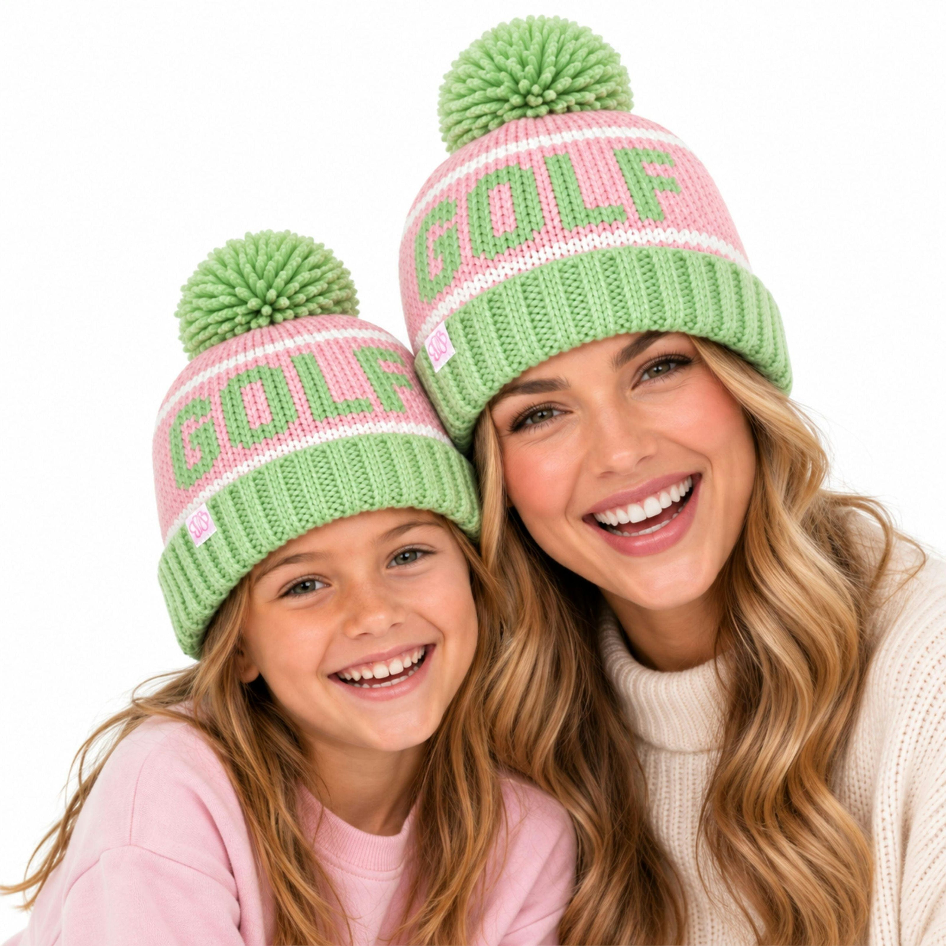 Adult GOLF Bobble Hat