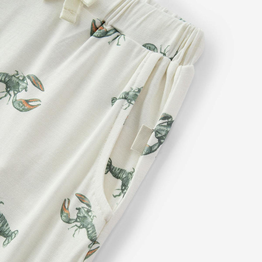 Mint Lobster Luxe Stretch Jogger Pants