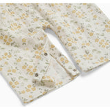 Floral Muslin Smocked Jumpsuit