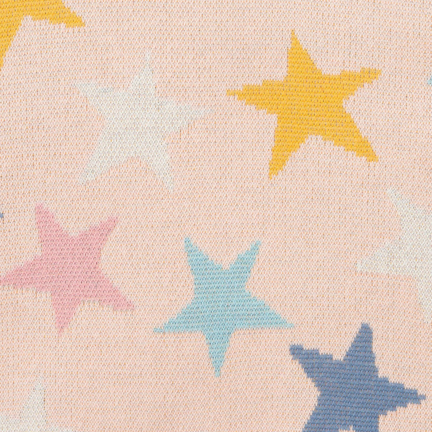 Two-Piece Sweater Set | Pastel Stars - Pink