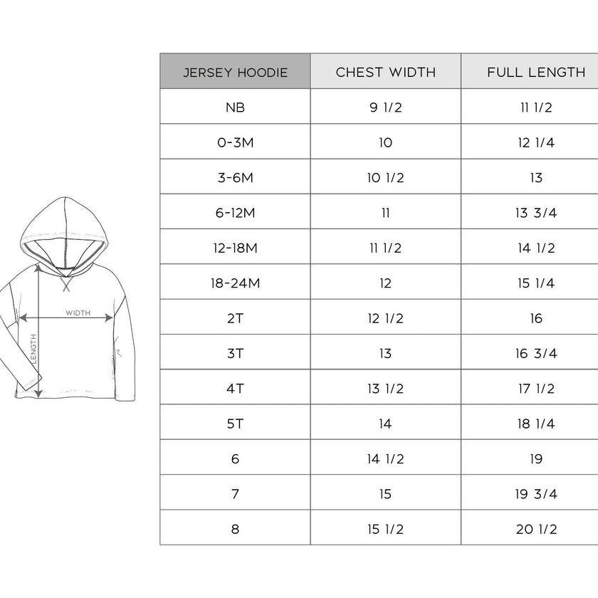 Boy's Jersey Hoodie
