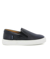 Slip On Sneakers - navy blue smooth