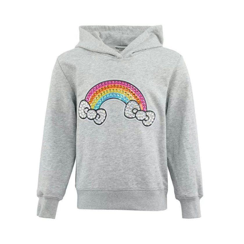 Rainbow Bows Gem Hoodie