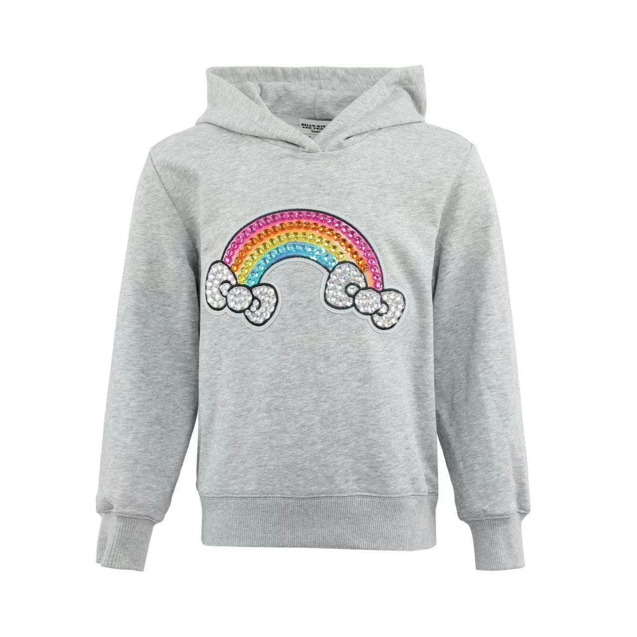 Rainbow Bows Gem Hoodie