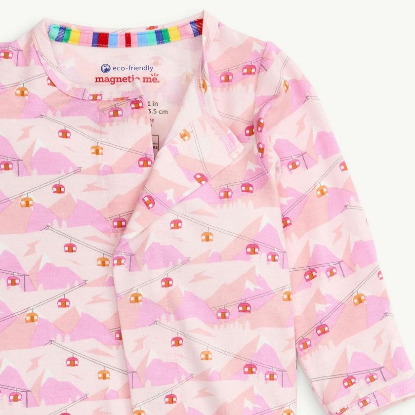 Magnetic Footie PINK APRES CHIC