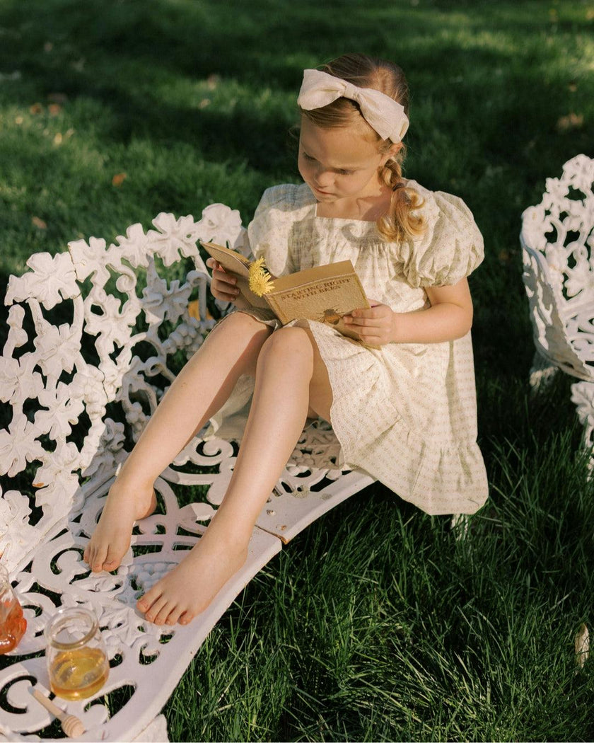 The Weekend Dress | Blush Vine Stripe